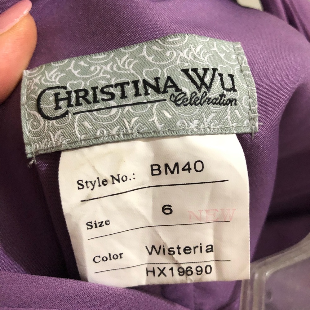 Christina Wu bridesmaid gown. - Picture 5 of 6